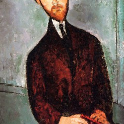 Modigliani - Portrait of Leopold Zborowski -3-